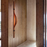 Natural Cherry Woodstraps Wall Lamp by LZF