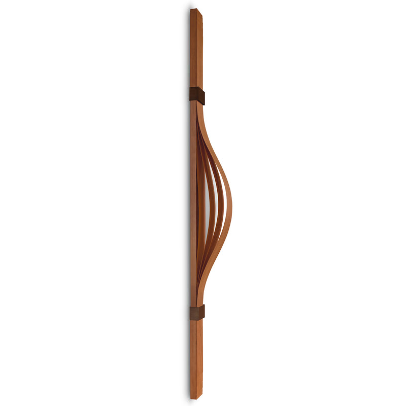 Natural Cherry Woodstraps Wall Lamp by LZF
