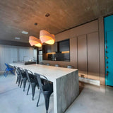 Natural Large Blume Pendant Light by Traum in Dining Room