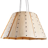 Natural Large Rad Pendant Light by Traum