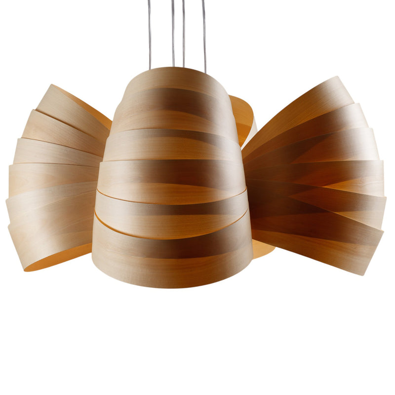 Natural Medium Herz Multi-Light Chandelier by Traum