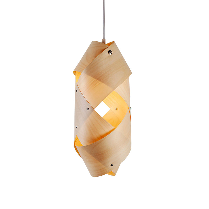 Natural Mini Kokon Pendant Light by Traum