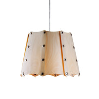 Natural Mini Rad Pendant Light by Traum