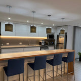 Natural Small Sax II Pendant Light by Traum in Dining Area