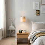Natural Small Sax II Pendant Light by Traum in Bedroom
