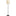 Natural White Large Black Metal Zeta Floor Lamp by LZF