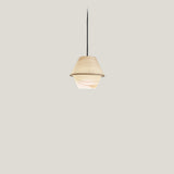 Natural White Small Hotel Pendant by LZF
