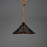 Naxos Rope Pendant - Antique Brass