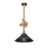 Naxos Rope Pendant - Antique Brass