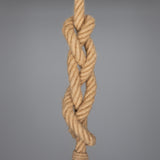 Naxos Rope Pendant - Matte Black