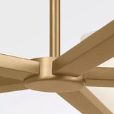 Neblina Chandelier Satin Brass By Generation Lighting - Detailed View1