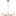 Neblina Chandelier Satin Brass By Generation Lighting - Front View