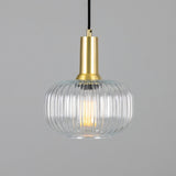 Nehir Pendant Satin_Brass