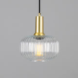 Nehir Pendant - Satin Brass