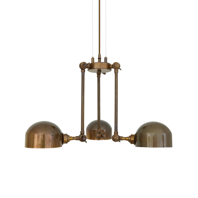Neiva Quirky Chandelier - Antique Brass