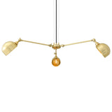 Neiva Quirky Chandelier - Polished Brass