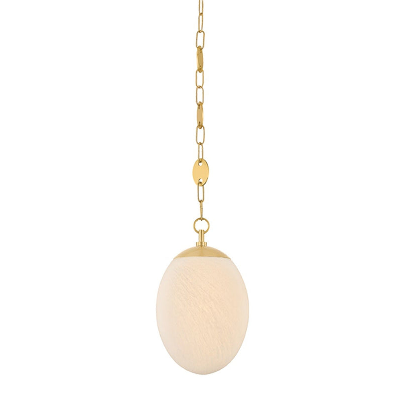 Nell Pendant - Aged Brass