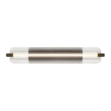 Neoness Vanity Light 34 Inch Weathered Brass Clear Glass by Eurofase