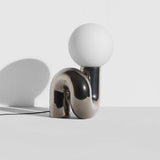 Neotenic Table Lamp By Petite Friture, Size: Large, Finish: Platinum,  ,  | Casa Di Luce Lighting