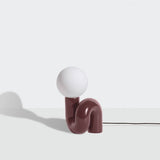 Neotenic Table Lamp By Petite Friture, Size: Small, Finish: Cherry