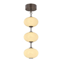 Nephele Pendant - 3 Light in Bronze by Corbett