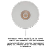 Nest 2” Almost Trimless Downlight White By DALS - Lifestyle View2
