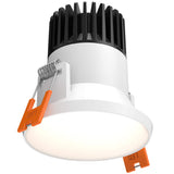 Nest 2” Almost Trimless Downlight White By DALS - Side View