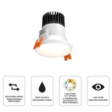 Nest 4” Almost Trimless Downlight By DALS - Lifestyle View3
