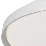 Nevado Flush Mount Matte White By Generation Lighting - Detailed View1
