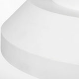 Nevado Flush Mount Matte White By Generation Lighting - Detailed View2