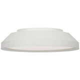 Nevado Flush Mount Matte White By Generation Lighting 