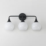 Neve Bath Vanity Light Black by Maxim Lighting