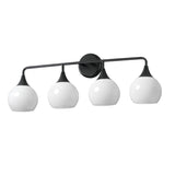 Neve Bath Vanity Light Black by Maxim Lighting