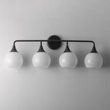 Neve Bath Vanity Light Black by Maxim Lighting