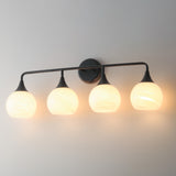 Neve Bath Vanity Light Black by Maxim Lighting