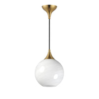 Neve Pendant Natural Aged Brass by Maxim Lighting