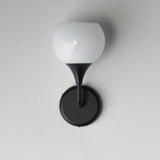Neve Scone Wall Sconce Black by Maxim Lighting