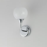 Neve Scone Wall Sconce Polished Chrome by Maxim Lighting