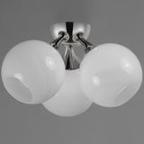 Neve Semi Flush Mount Polished Chrome By Maxim Lighting - Front View1