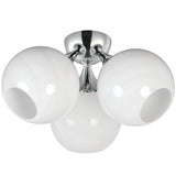 Neve Semi Flush Mount Polished Chrome By Maxim Lighting