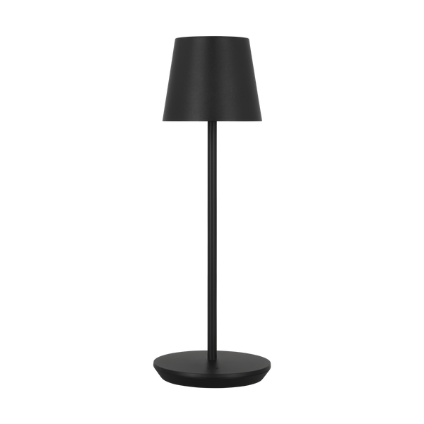Nevis Accent Rechargeable Table Lamp Black By Visual Comfort Modern