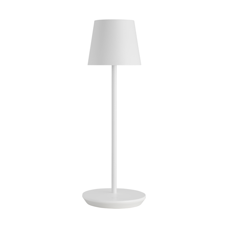 Nevis Accent Rechargeable Table Lamp Matte White By Visual Comfort Modern 