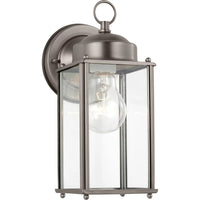 New Castle Outdoor Wall Lantern — 4.5 Inch, Antique Brushed Nickel