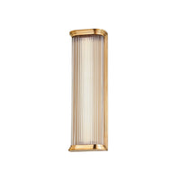 Newburgh Bath and Vanity Light - 17 Inch - Aged Brass by Hudson Valley