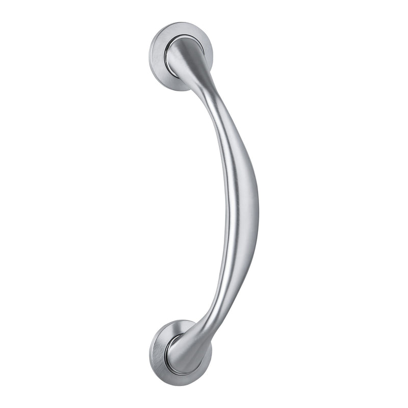 Nice Door Pull in Polished Chrome / Satin Chrome by Colombo Design