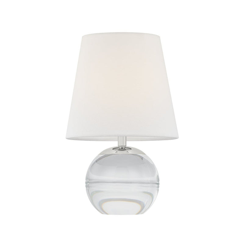 Nicole Table Lamp - Polished Nickel