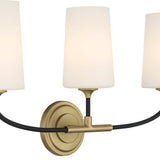 Niles 3 Light Sconce By Crystorama-Alt View