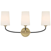 Niles 3 Light Sconce By Crystorama