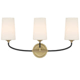 Niles 3 Light Sconce By Crystorama