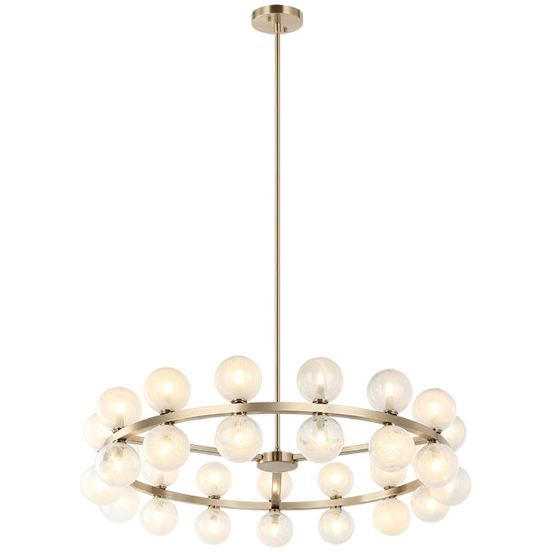 Nimbus Chandelier Small Champange Gold By Matteo